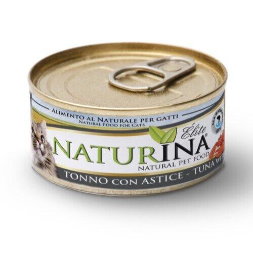NATURINA ELITE - konservi kaķiem tuncis ar omāru 70 g
