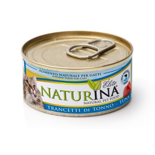 NATURINA ELITE - konservi kaķiem tuncis gabaliņos 70 g