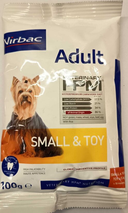 Virbac Dog PARAUGS (Adult Small&Toy) 100G