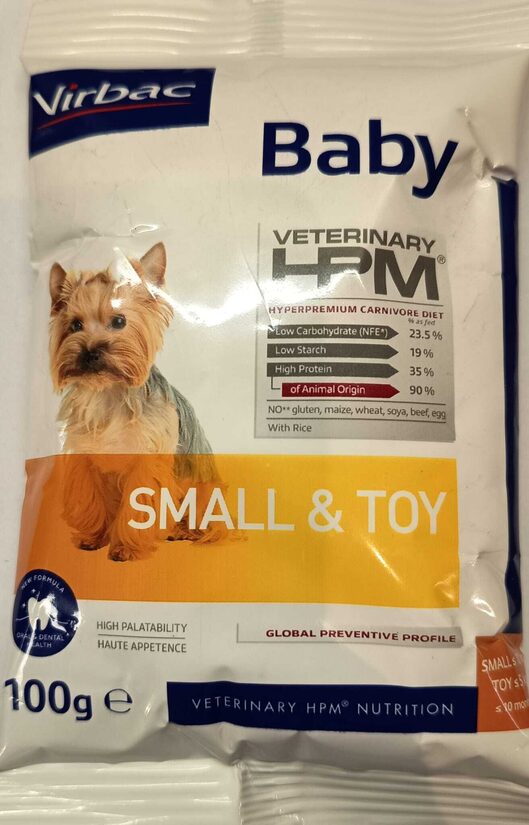 Virbac Dog PARAUGS (Baby Small&Toy) 100G