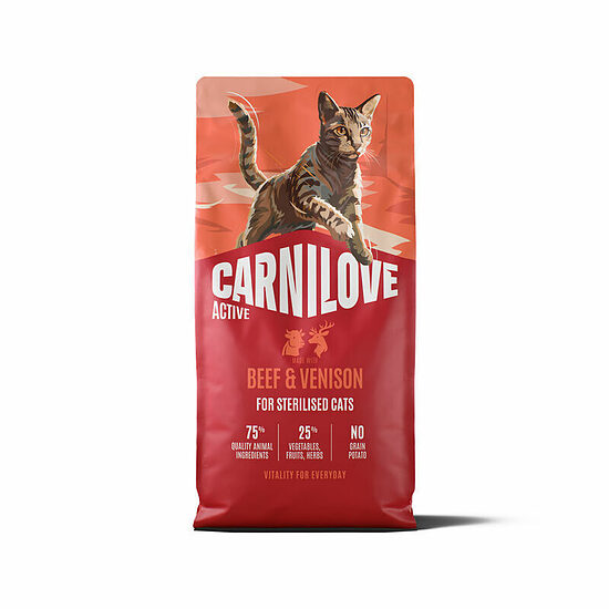 Carnilove Cat Active Sterilised Beef & Venison 6 kg