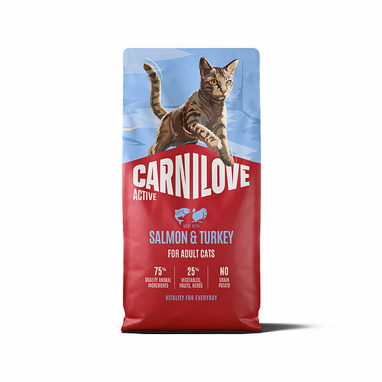 Carnilove Cat Active Adult Salmon & Turkey 6 kg