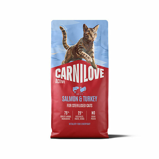 Carnilove Cat Active Sterilised Salmon & Turkey 6 kg