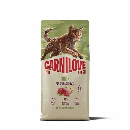 Carnilove Cat True Fresh Sterilised Duck 6 kg