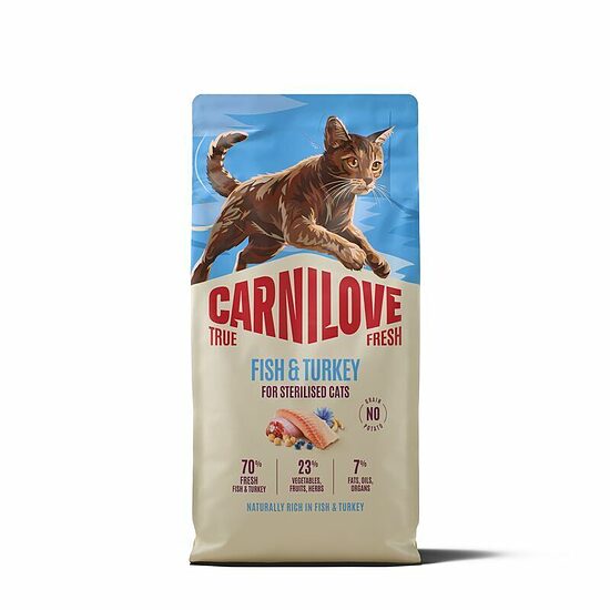 Carnilove Cat True Fresh Sterilised Fish & Turkey 6 kg