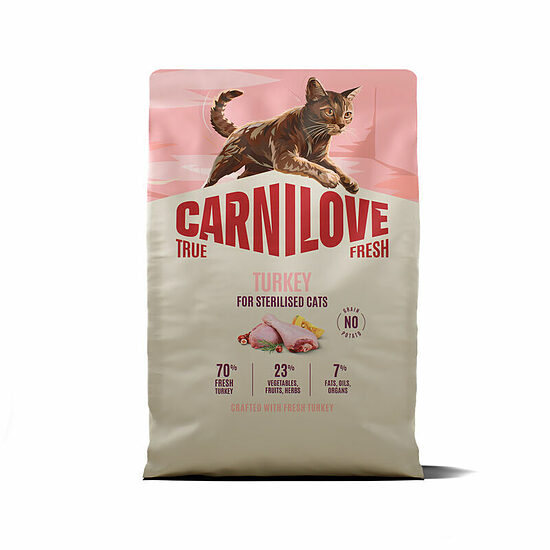 Carnilove Cat True Fresh Sterilised Turkey 6 kg