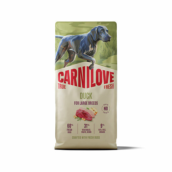 Carnilove Dog True Fresh Large Breeds Adult Duck 12 kg