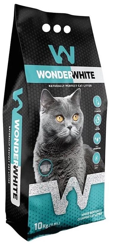 „Wonder White“ bentonitinis kačių kraikas su „Marselio soup“ aromatu 10 kg
