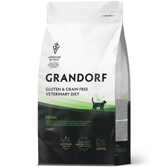 GRANDORF RENAL ADULT CATS – TURKEY 400 G