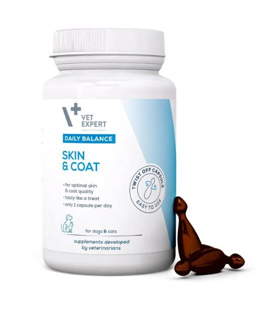 SKIN&COAT SUŅI/KAĶI KAPS N50 VetExpert