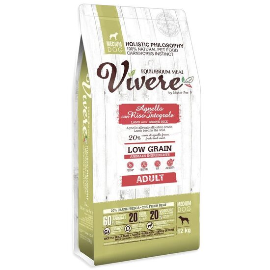 VIVERE Medium Adult Lamb 3 kg