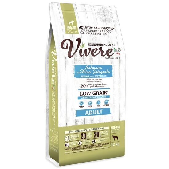 VIVERE Medium Adult Salmon 12 kg