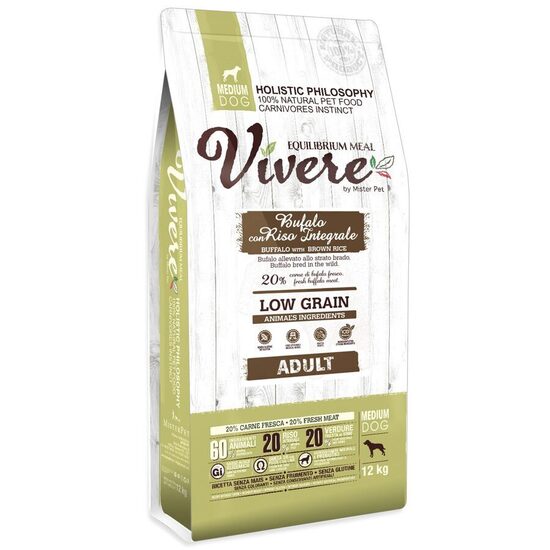 VIVERE Medium Adult Buffalo 12 kg