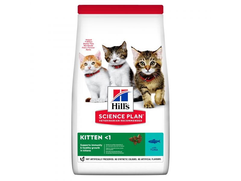 HILLS SP KAĶĒNU SAUSĀ B TUNCIS 1.5KG