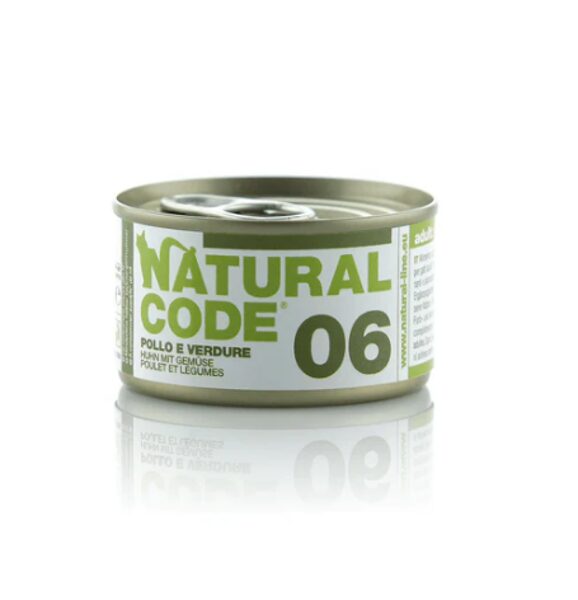 Forza10 Natural Code 06 - Vista un dārzeņi 12x85g