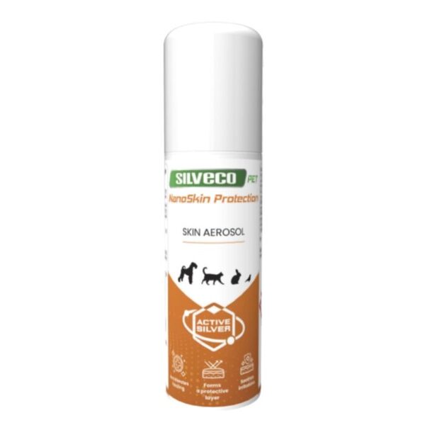 SILVECO PET NANOSKIN PROTECTION 50ML AEROSOLS ĀDAI