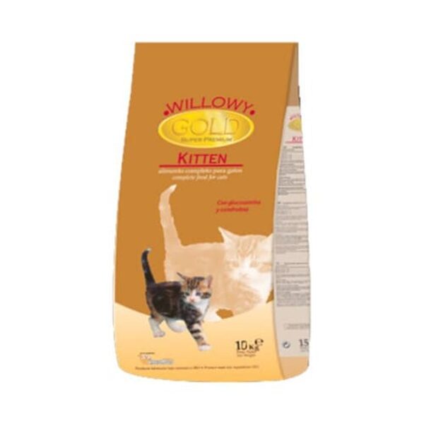 Willowy GOLD PREMIUM Kitten vistas gaļa, zivis, graudaugi 10 kg