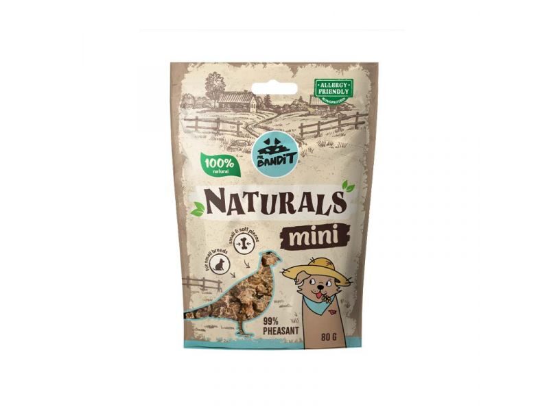 MR.BANDIT NATURALS MINI PHEASANT/FAZĀNS 80G