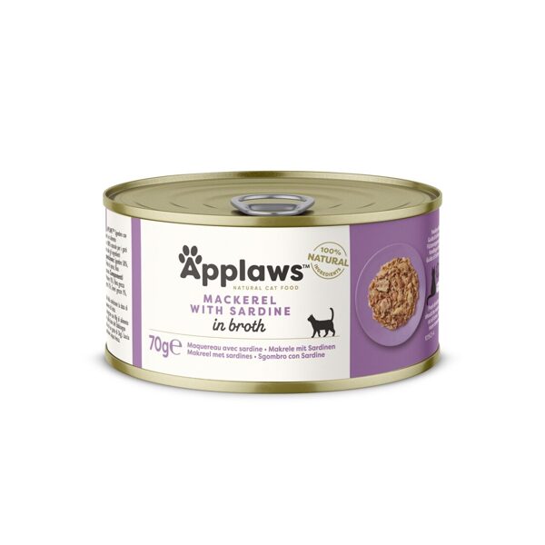 APPLAWS KAĶU KONS SKUMBRIJA/SARDĪNE 70G
