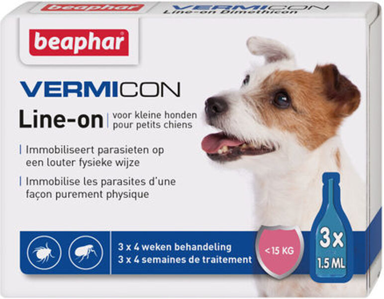 Beaphar IMMO SHIELD LINE-ON DOG "S" 3*1.5ml