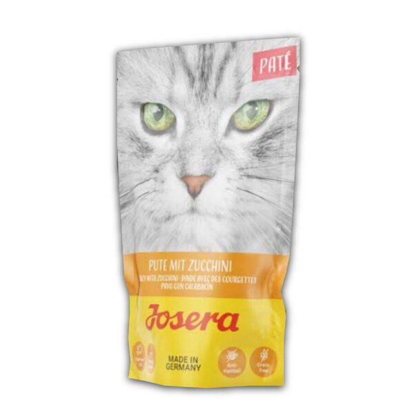 Josera kaķiem PASTĒTE Turkey with Zucchini 85g