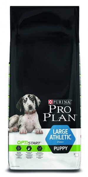 PRO PLAN LARGE ATLETIC PUPPY sausā barība kucēnam (vista) 12kg