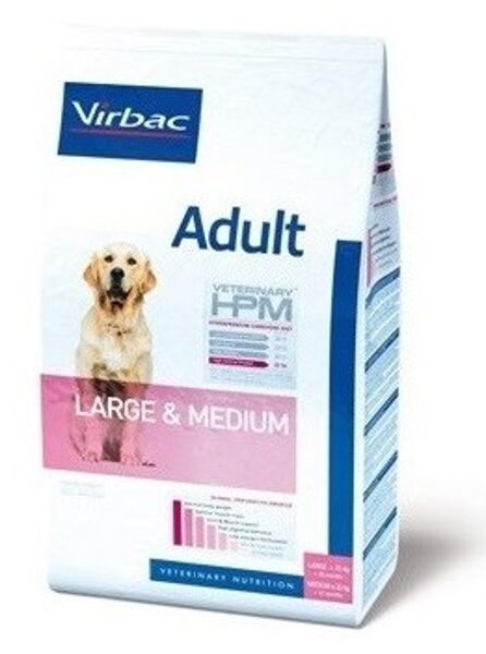 VIRBAC HPM Dog Adult Large & Medium Breed 12kg