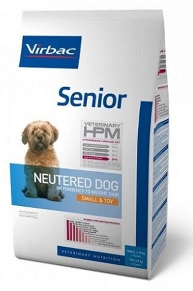 VIRBAC HPM Dog Senior Neutered Small & Toy 1,5kg