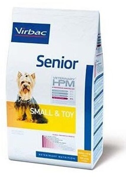 VIRBAC HPM Dog Senior Small & Toy 1,5kg