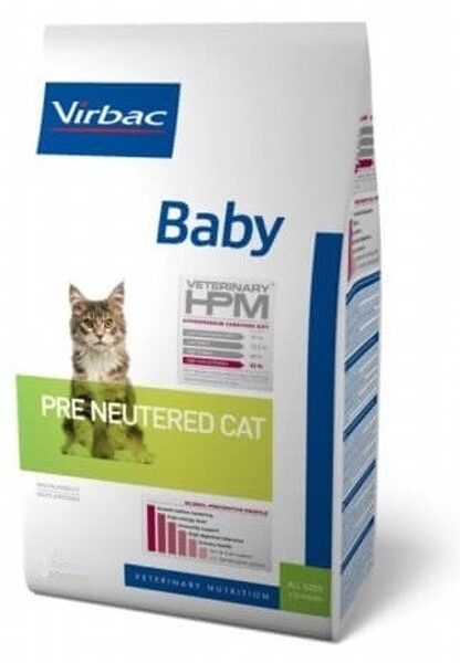VIRBAC HPM Cat Baby Pre Neutered 400g