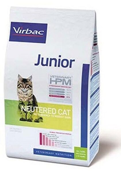 VIRBAC HPM Cat Junior Neutered 400g