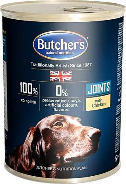 Butcher's Dog Blue+Joints with Chicken CIG 6x400g