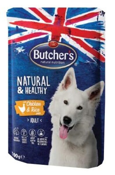 Butcher's DOG N&H pouch chicken - konservi suņiem 6x100g