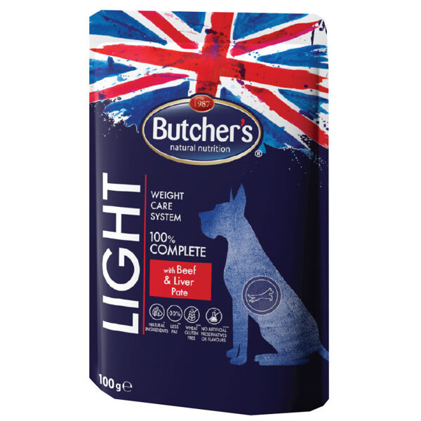 Butcher's DOG Sensitive pouch beef & liver - konservi suņiem 6x100g