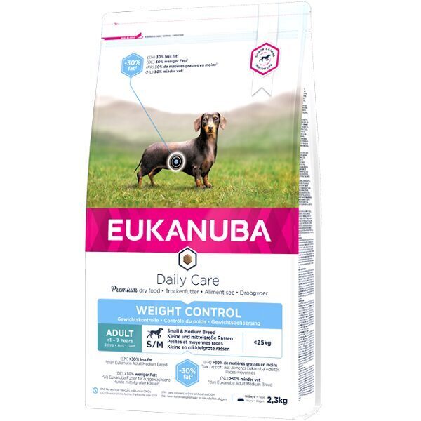 Eukanuba Adult Medium Light Chicken-vidējo šķirņu suņiem ar tendenci uz lieko svaru 15kg