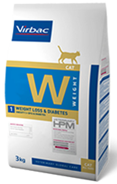 VIRBAC HPM DIET CAT WEIGHT LOSS & DIABETES (1) 1,5kg