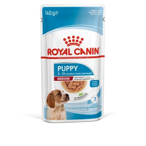 Royal Canin MEDIUM PUPPY WET 140g