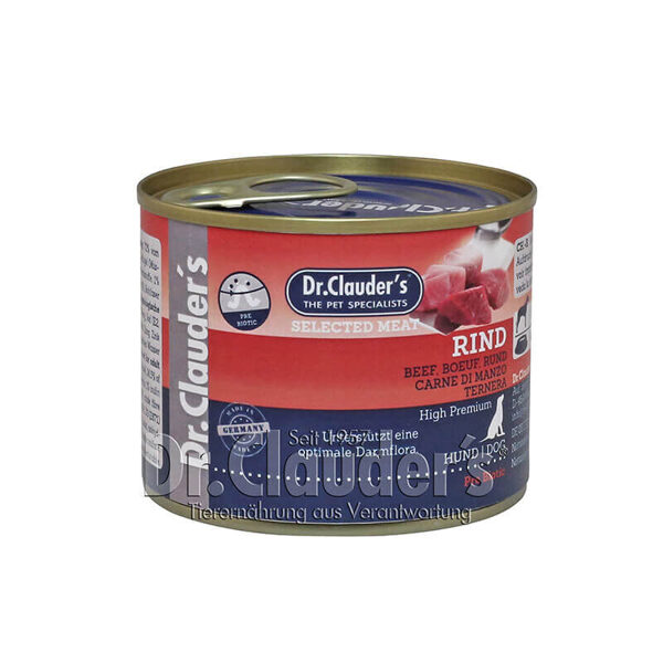 Dr.Clauder's PreBiotic Selected Meat BEEF 6 x 200g