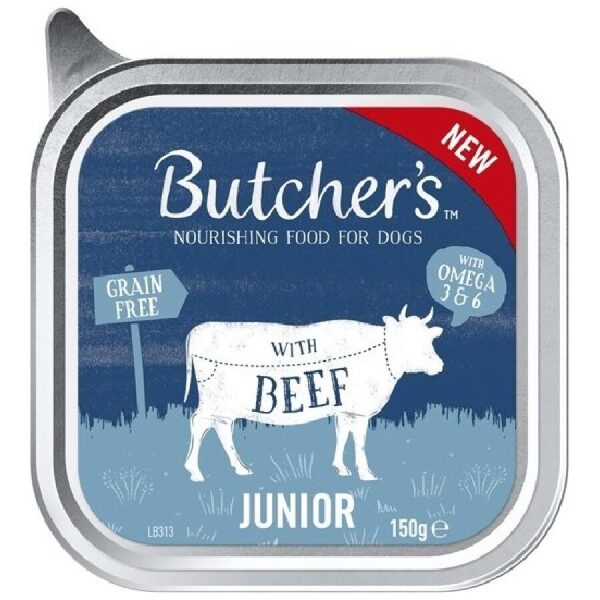 Butchers Dog Original JUNIOR with Beef Pate 6x150g