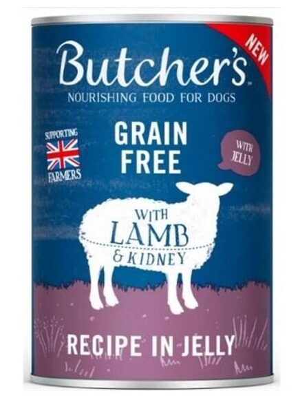 Butcher's DOG Original Recipe with lamb in Jelly 6x400g