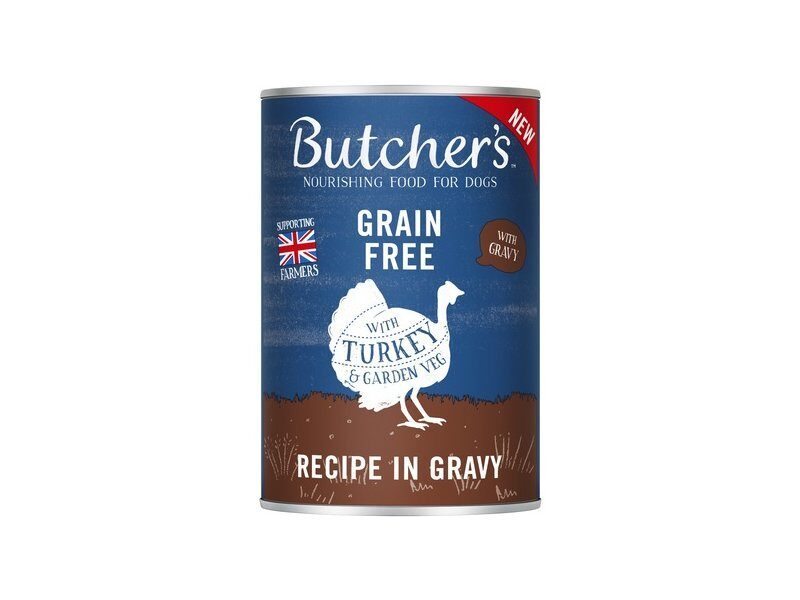 BUTCHER'S Original Recipe with Turkey in Gravy 6x400g