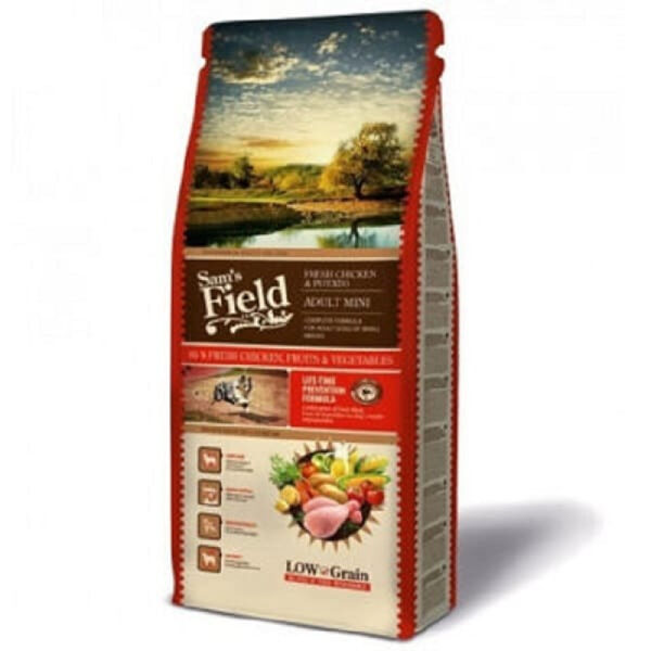 Sams Field DOG ADULT MINI Fresh Chicken & Potato 8 kg