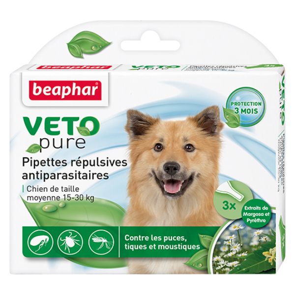 Beaphar Veto pure Spot on DOG ''M'' 2ml/N3