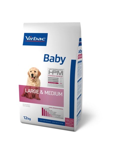 VIRBAC HPM Dog Baby Large & Medium Breed 12kg