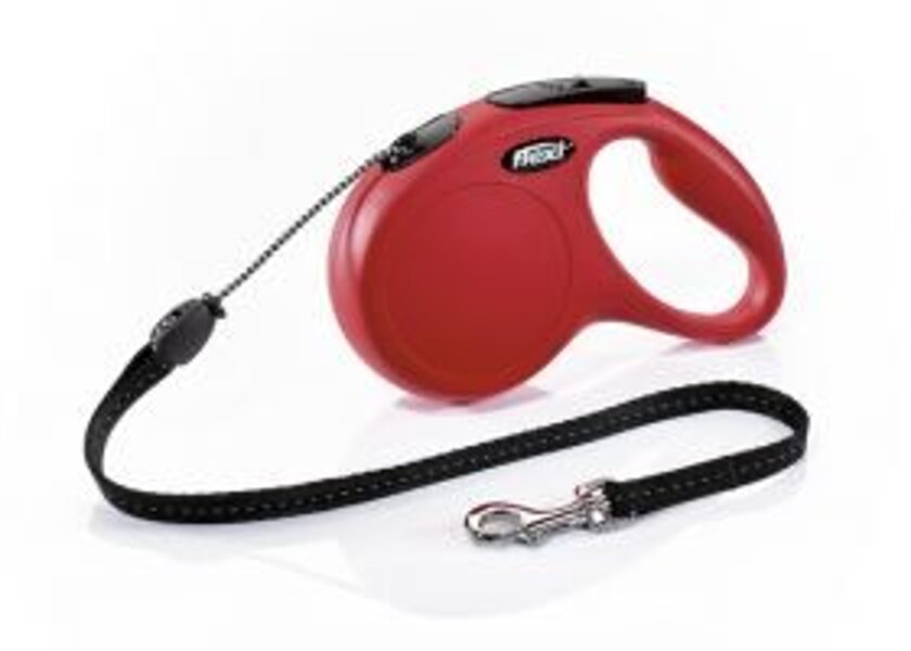 FLEXI PAVADA NEW CLASSIC VADS M 8M<20KG SARKANS
