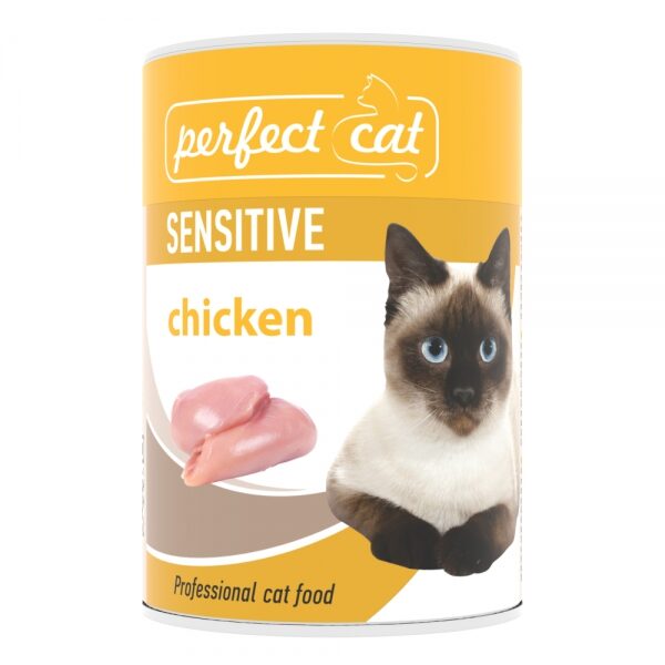 Perfect Cat Sensitive ar vistas gaļu 400 g