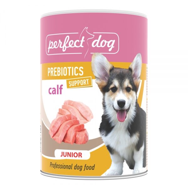 Perfect Dog Kucēniem ar teļa gaļu 400g