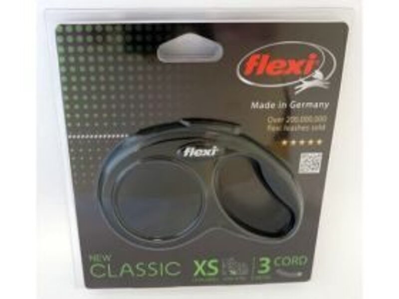 FLEXI PAVADA NEW CLASSIC VADS XS 3M<8KG MELNS