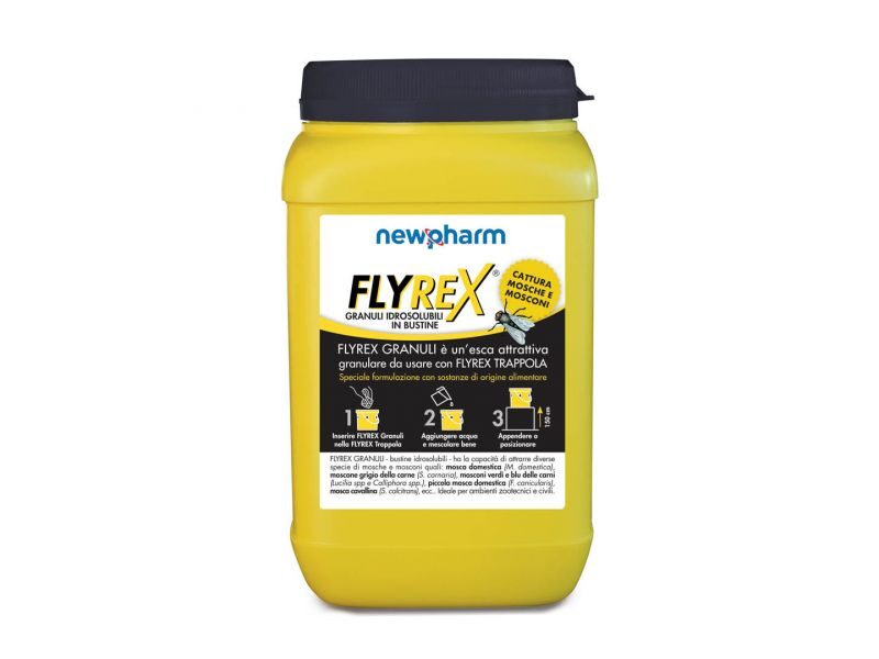 FLYREX GRANULAS PRET MUŠĀM 200G