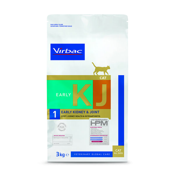 Virbac HPMD Cat Kidney&Joint Early Care (1) 3 kg